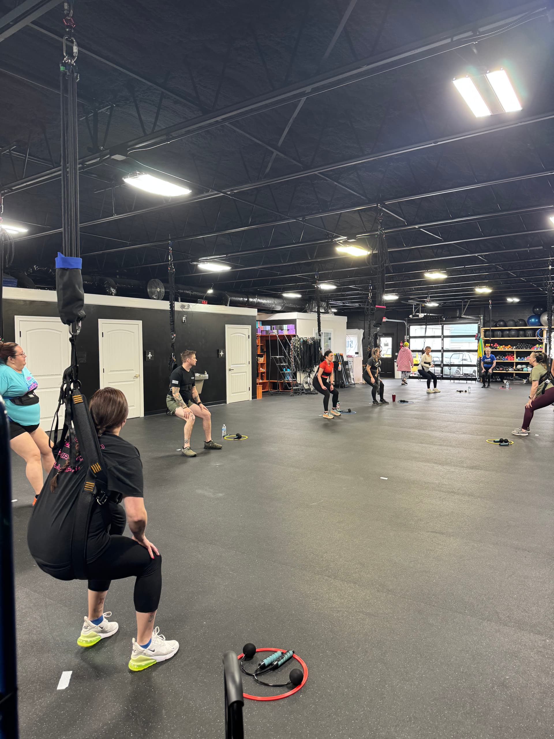 Bungee Fitness Factory interior