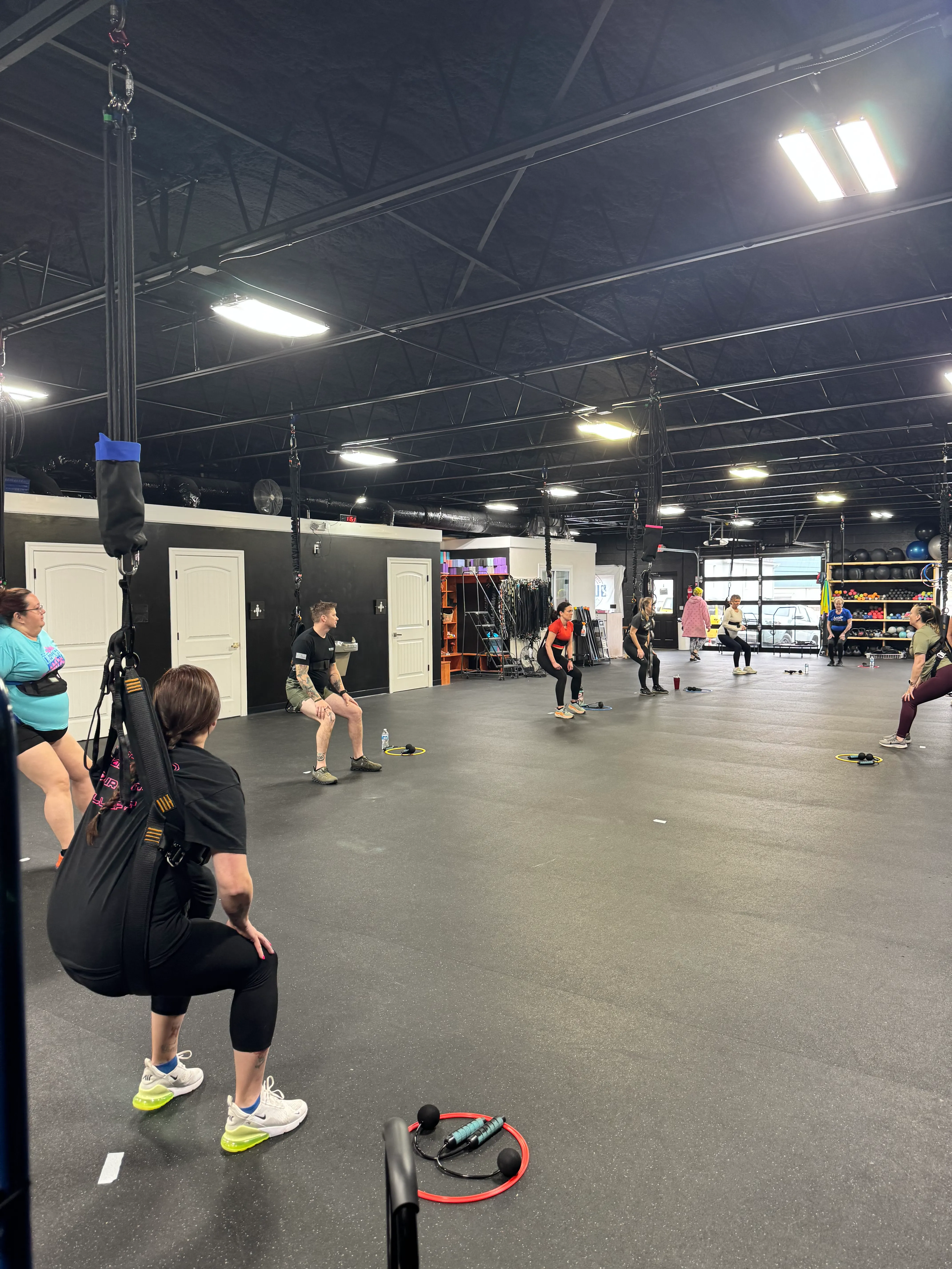 Bungee Fitness Factory interior